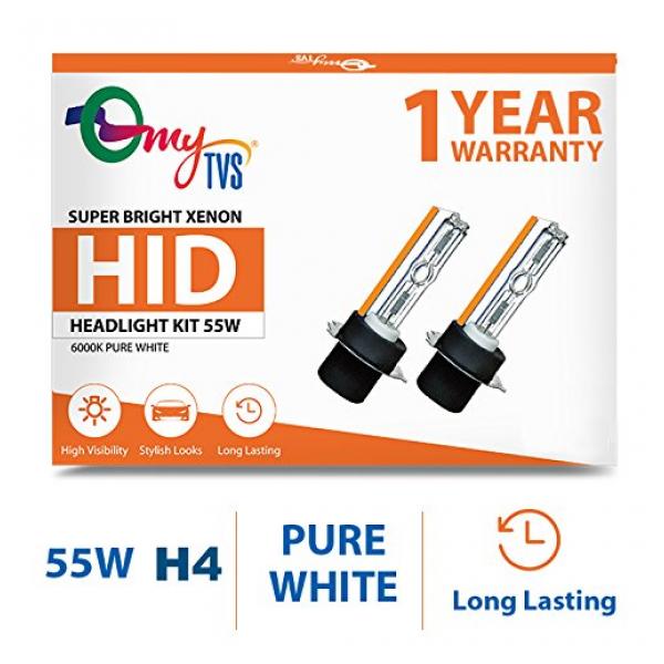Mytvs HID-H4 6000K HID Headlight  Bulbs Kit for...