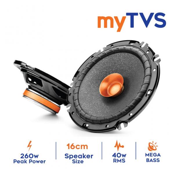 Mytvs  SDC61 6 Inch Dual  Cone Car Speaker